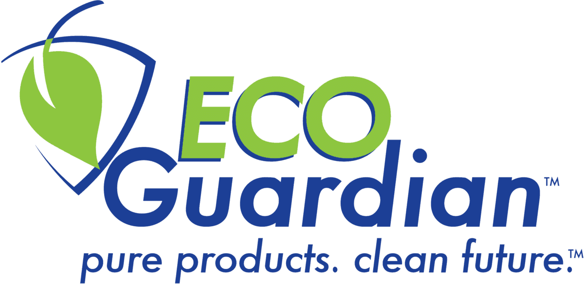 Eco Guardian brand logo representing innovation in eco-friendly food packaging with compostable, biodegradable, and recyclable solutions.