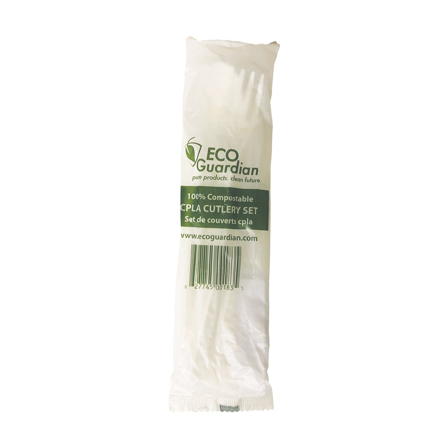 6.5" CPLA Compostable Cutlery Set