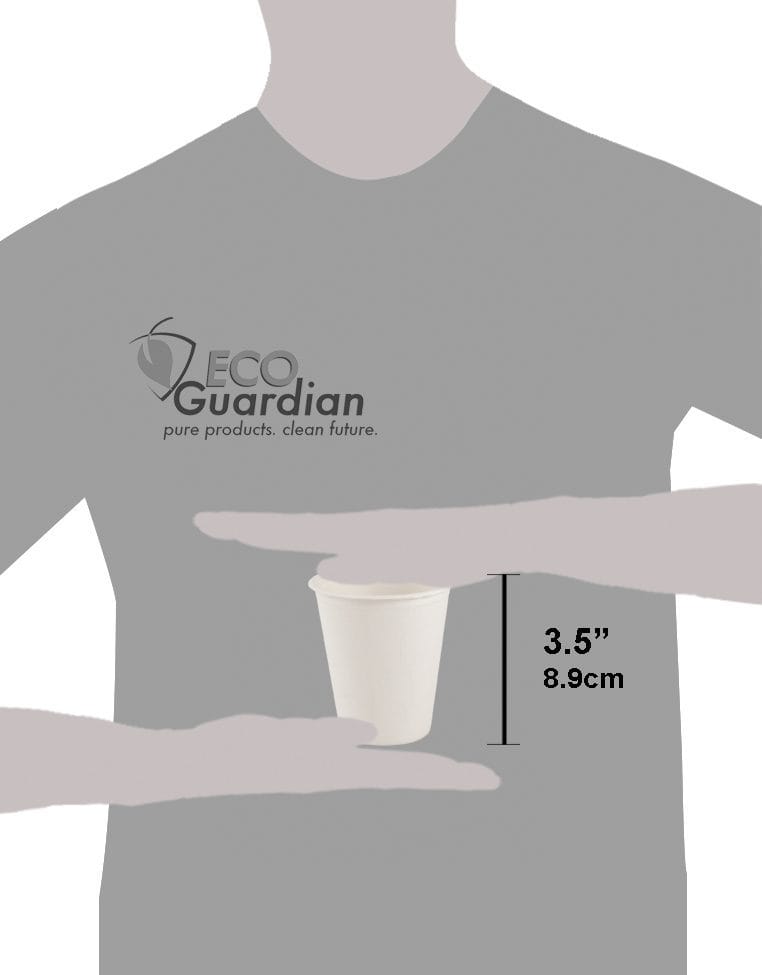 8 oz Single Wall Hot Drink Cup, 20 Piece Retail Pack - Image 3