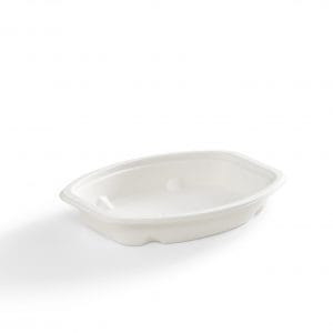 12 oz Oval Fibre Compostable Container