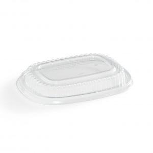 22 oz Oval Fibre Compostable Container Lid