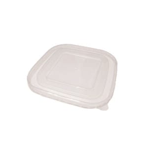 Forest Collection / PP Lid for 32-44 oz Square Bamboo Bowls / Recyclable