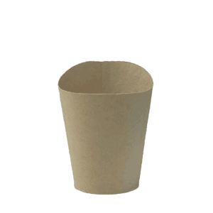 8 oz Bamboo Fry Cups, Compostable