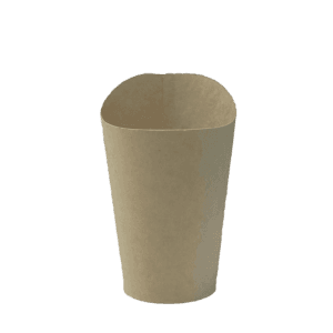 12 oz Bamboo Fry Cups, Compostable
